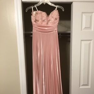 Pink prom dress